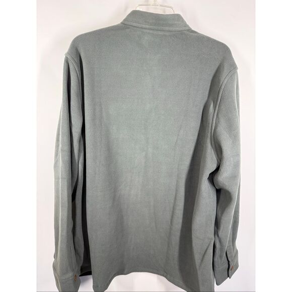 Members Mark polar fleece Men’s button front style shirt size medium - Picture 6 of 8